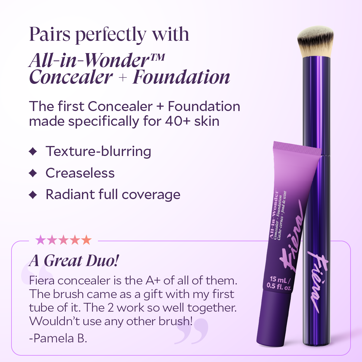 Contoured Concealer Brush