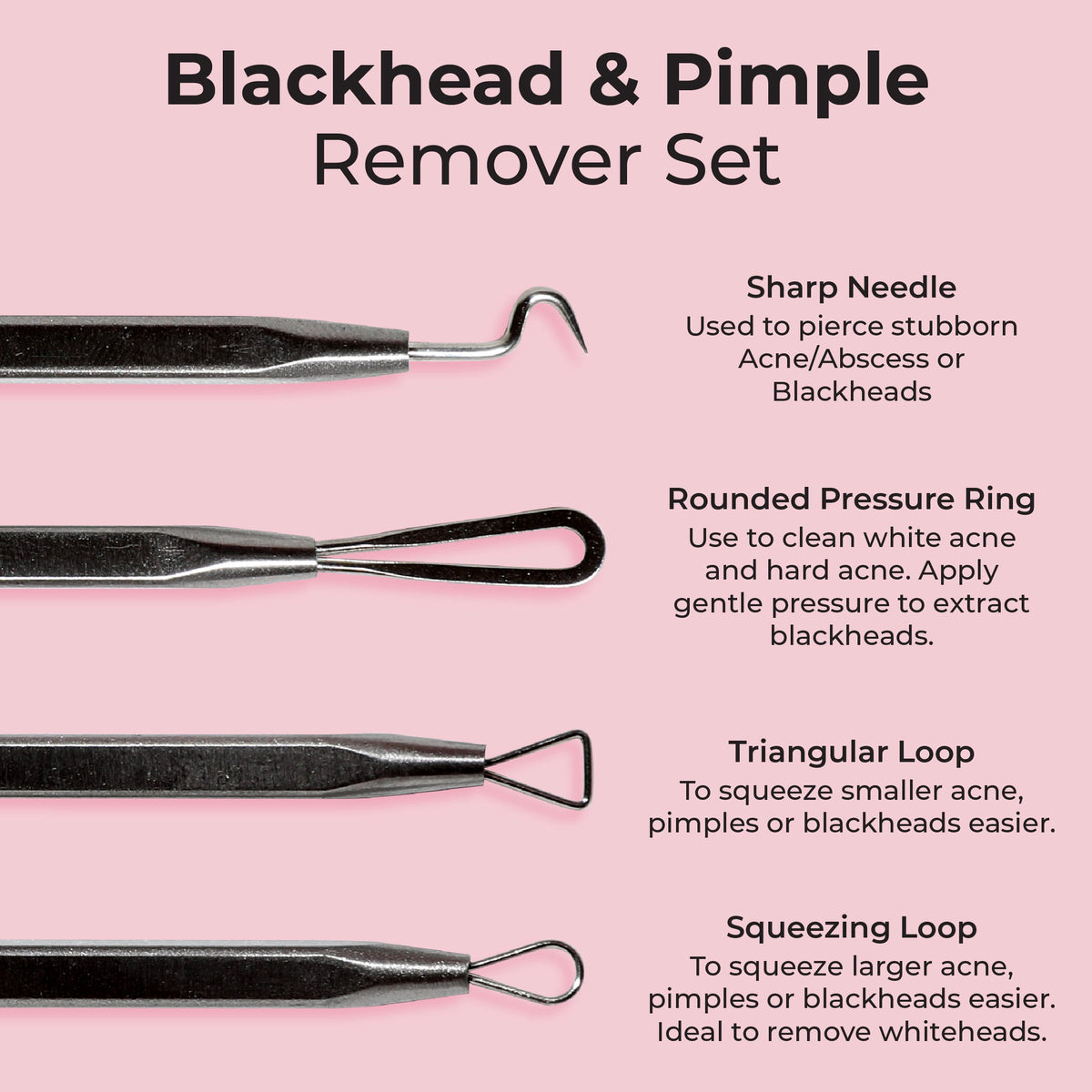 Blackhead & Pimple Remover Set