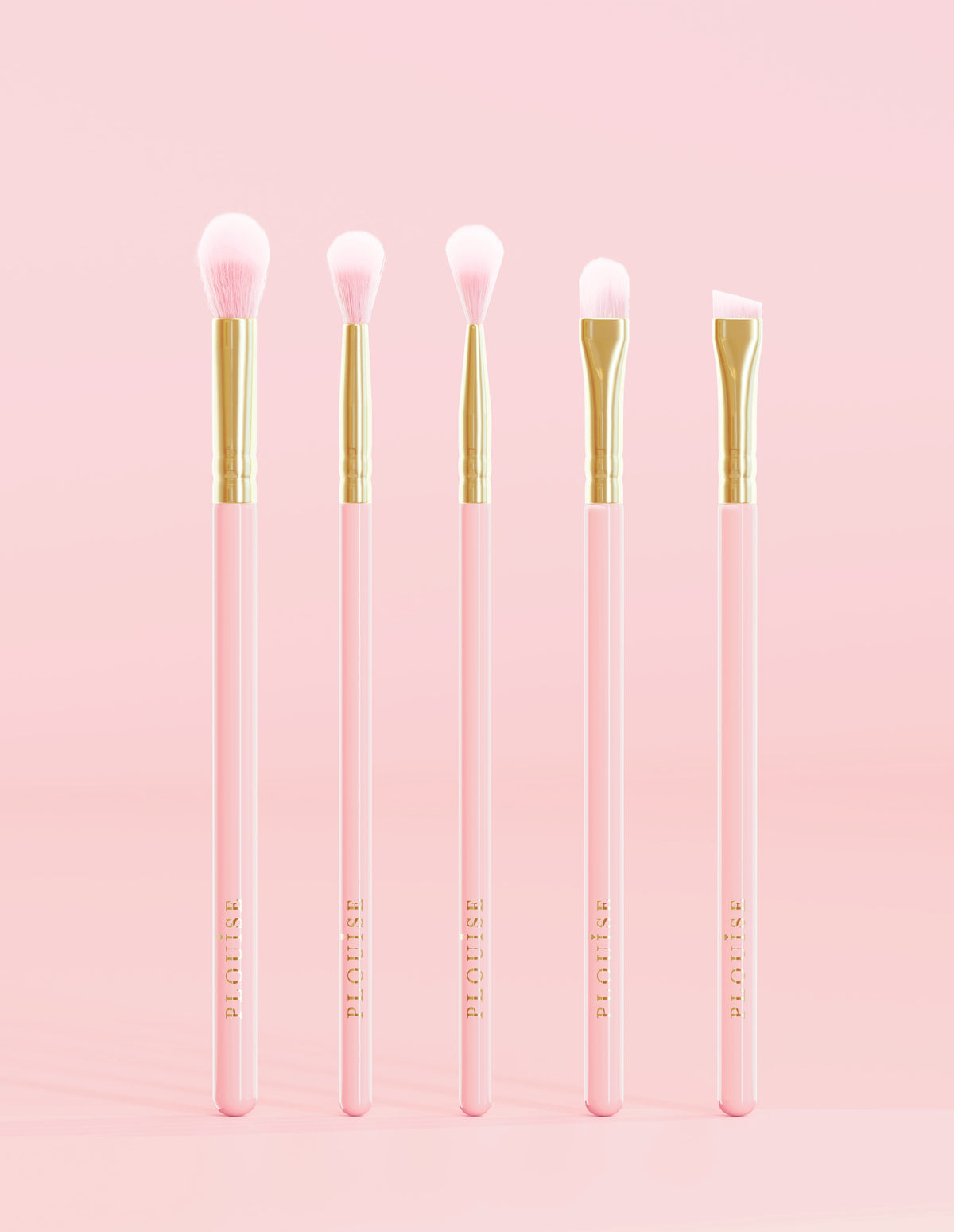 Snatch Blend & Pop 5-Piece Brow, Eye & Lip Brush Set