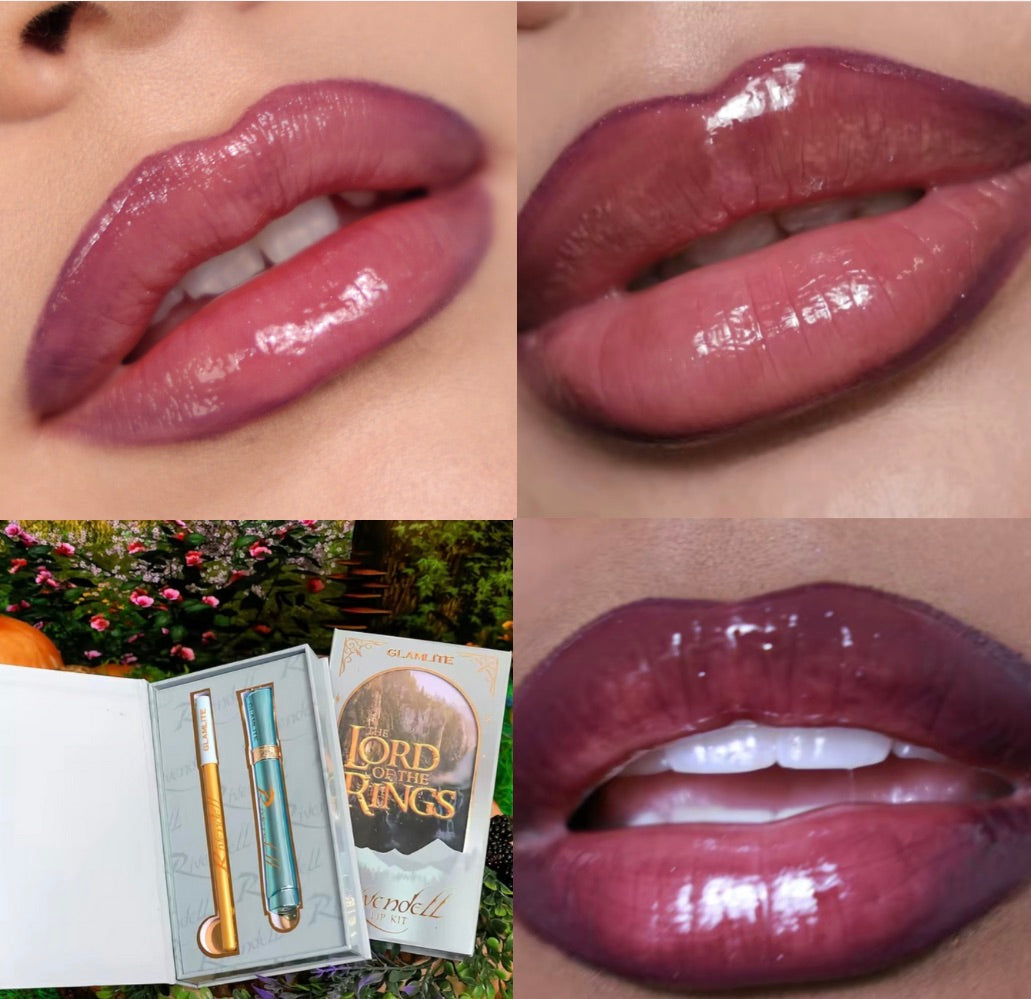The Lord of the Rings x Glamlite Rivendell Lip Kit