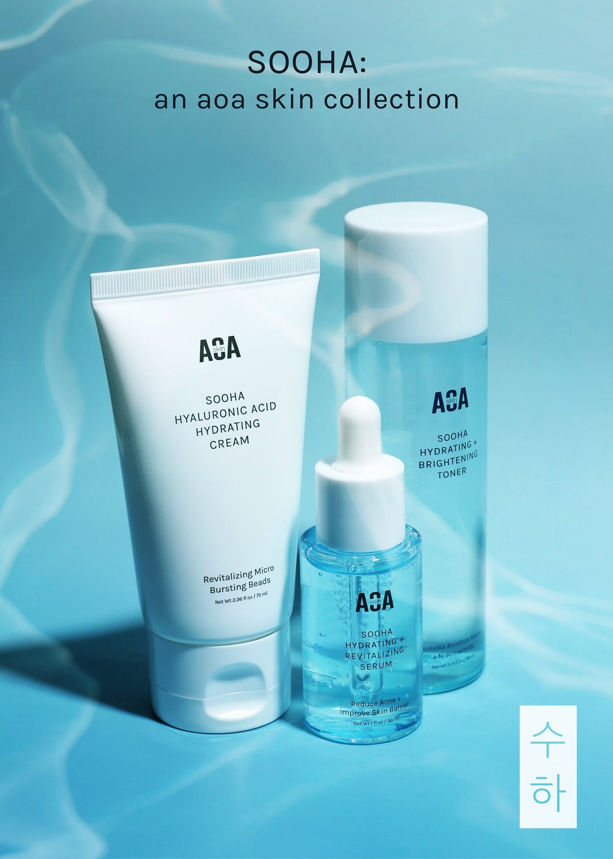 AOA Skin Sooha Hydrating + Revitalizing Serum 30ml