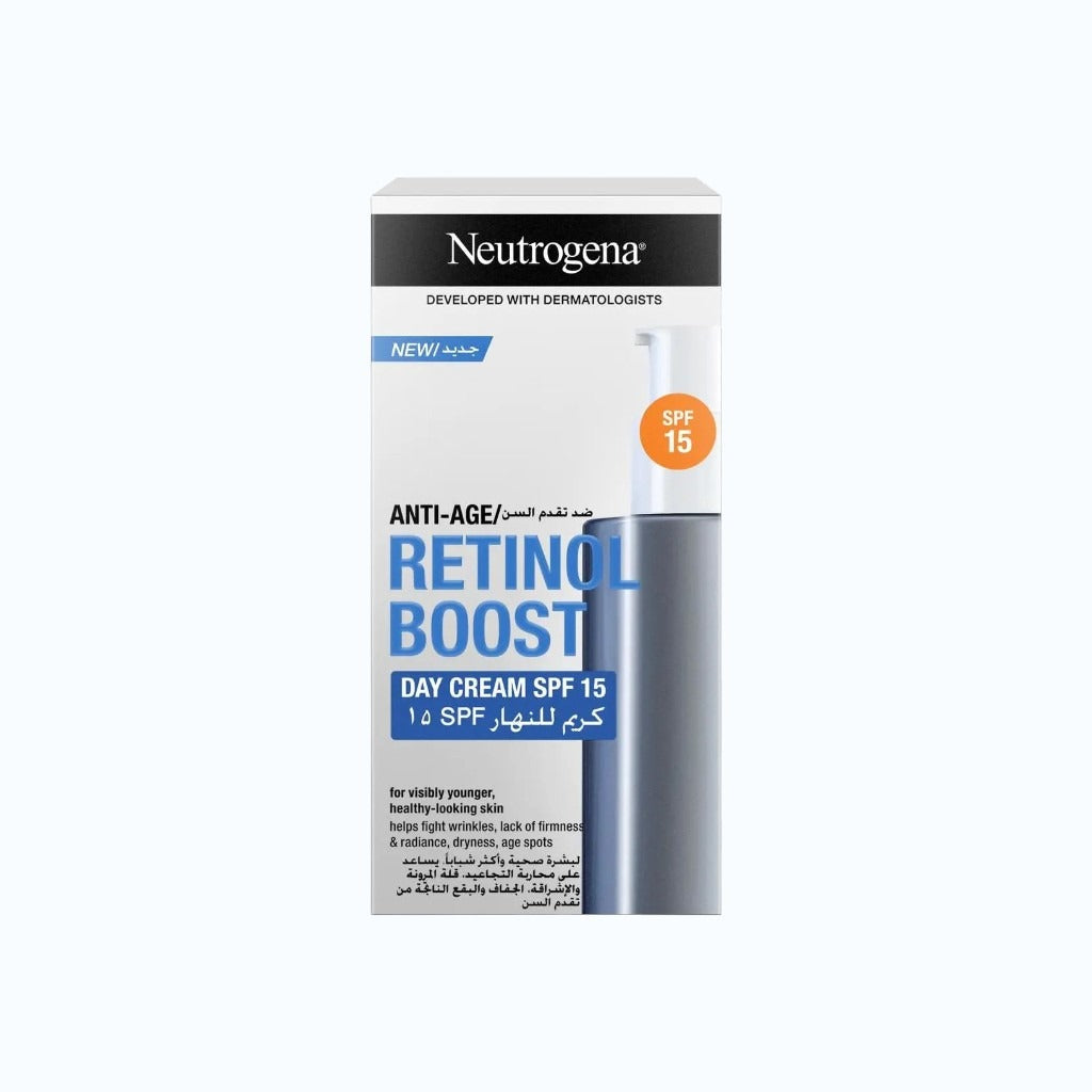 NEUTROGENA DAY CREAM ANTI-AGE RETINOL BOOST SPF 15