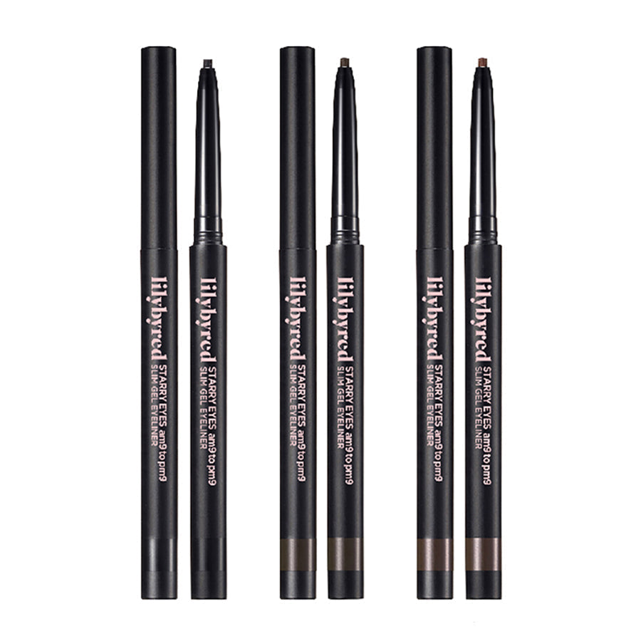 CLEARANCE Starry Eyes AM9 to PM9 Slim Gel Eyeliner #03 Walnut Brown