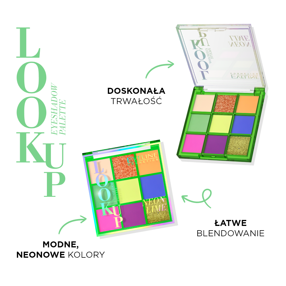 Cienie do powiek Neon Lime