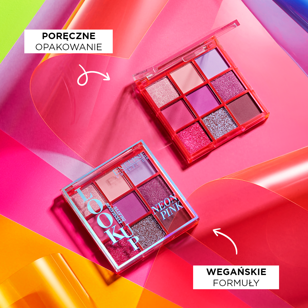 Cienie do powiek Neon Pink