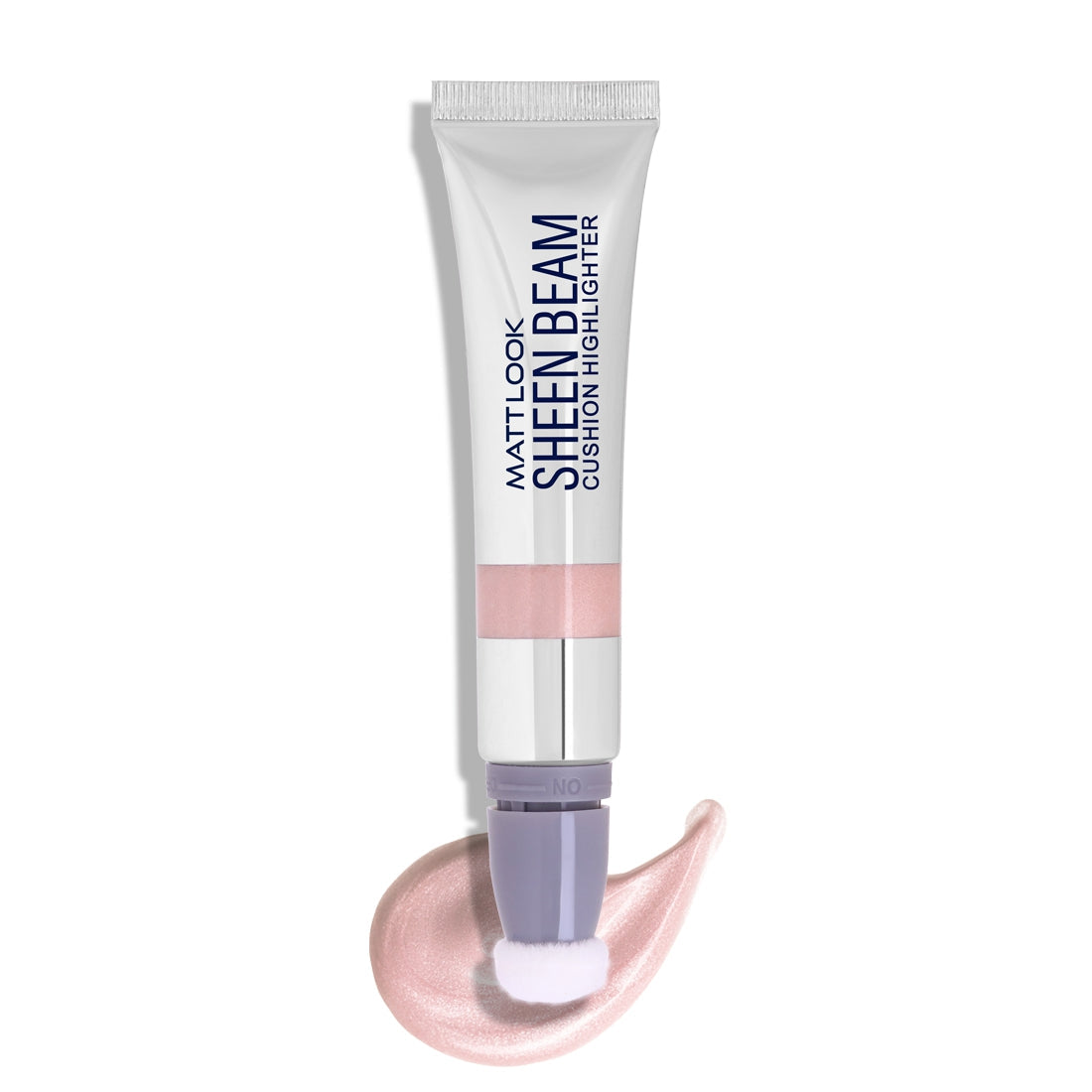 MATT LOOK Sheen Beam Cushion Highlighter, Rose Gold
