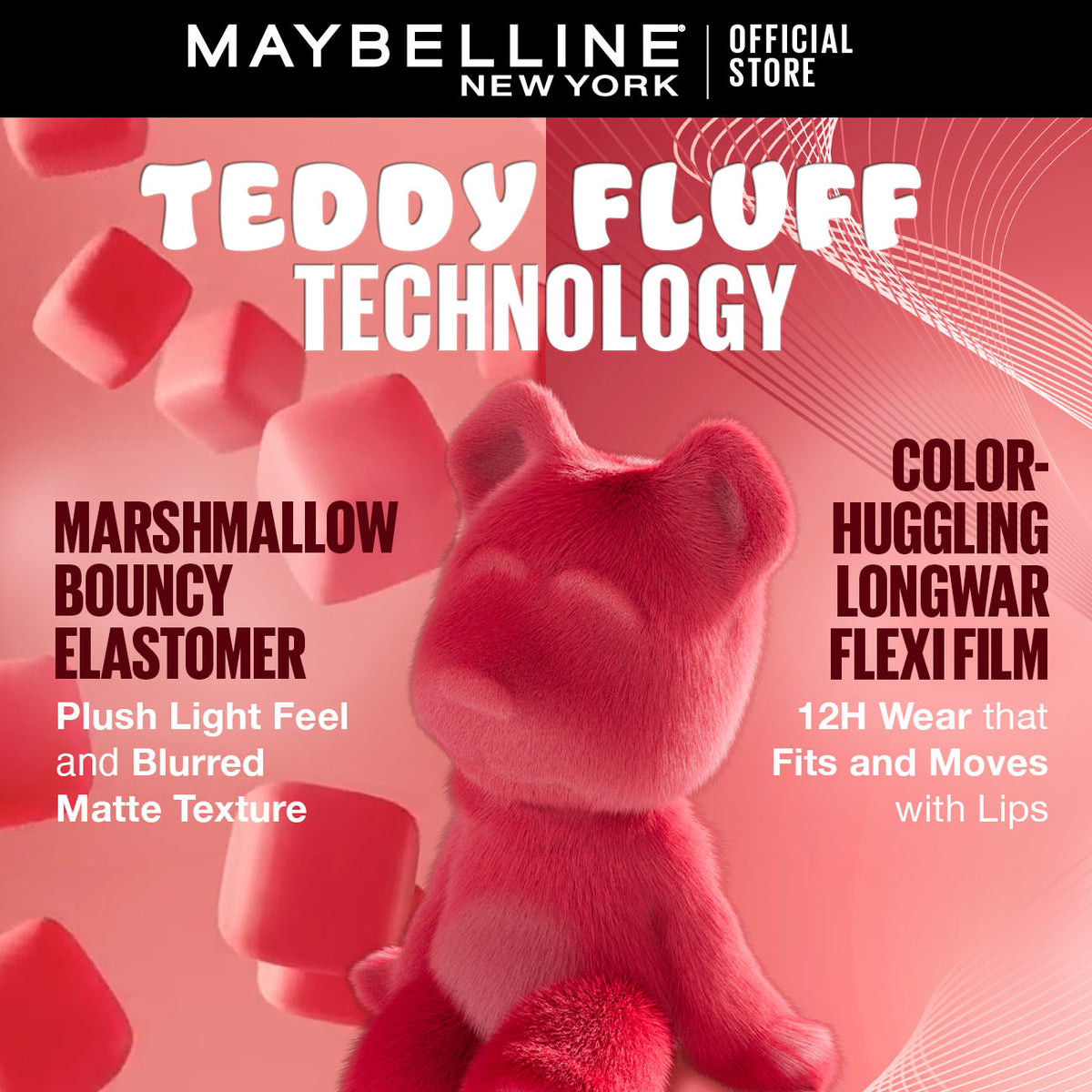 Maybelline New York's Super Stay Teddy Tints The 12-Hour Liquid Lip Tint!
