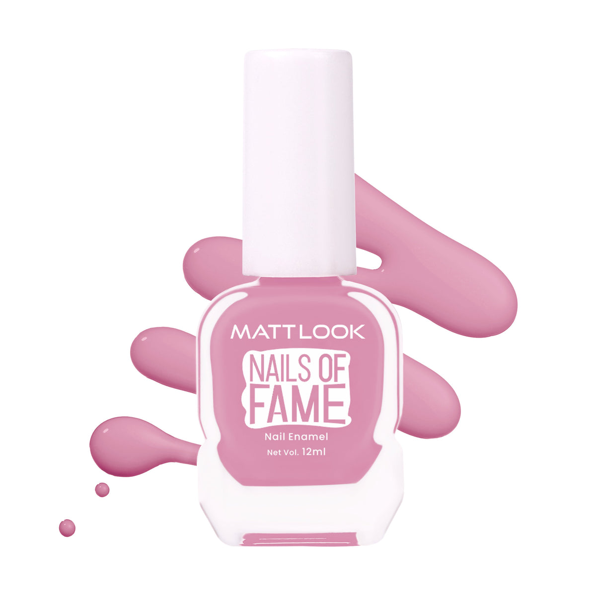 MATTLOOK Nails of Fame Nail Enamel - 100% Vegan with Super High Gloss