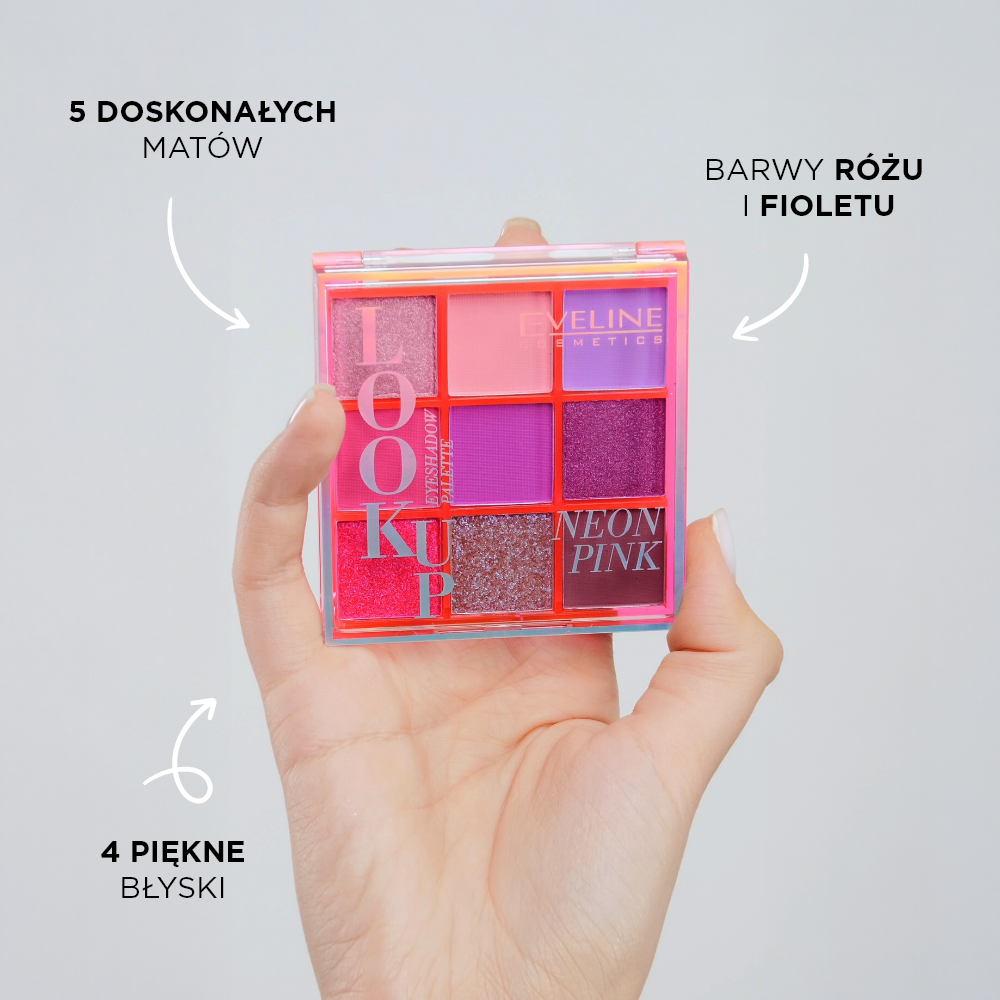 Cienie do powiek Neon Pink