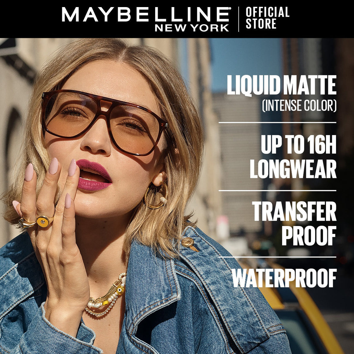 Maybelline New York Super Stay Matte Ink® Bold Long-Lasting Liquid Lipstick 5ml
