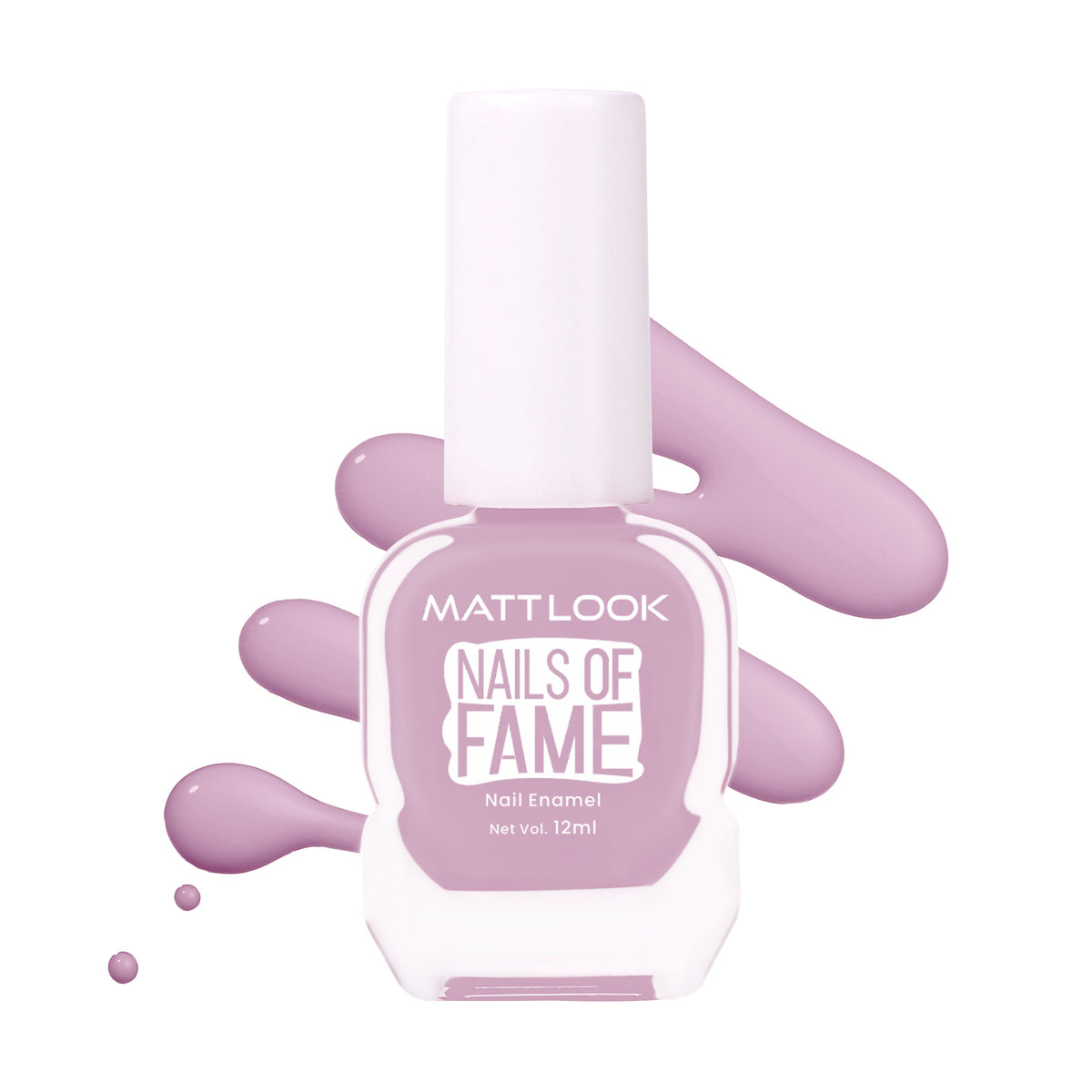 MATTLOOK Nails of Fame Nail Enamel - 100% Vegan with Super High Gloss