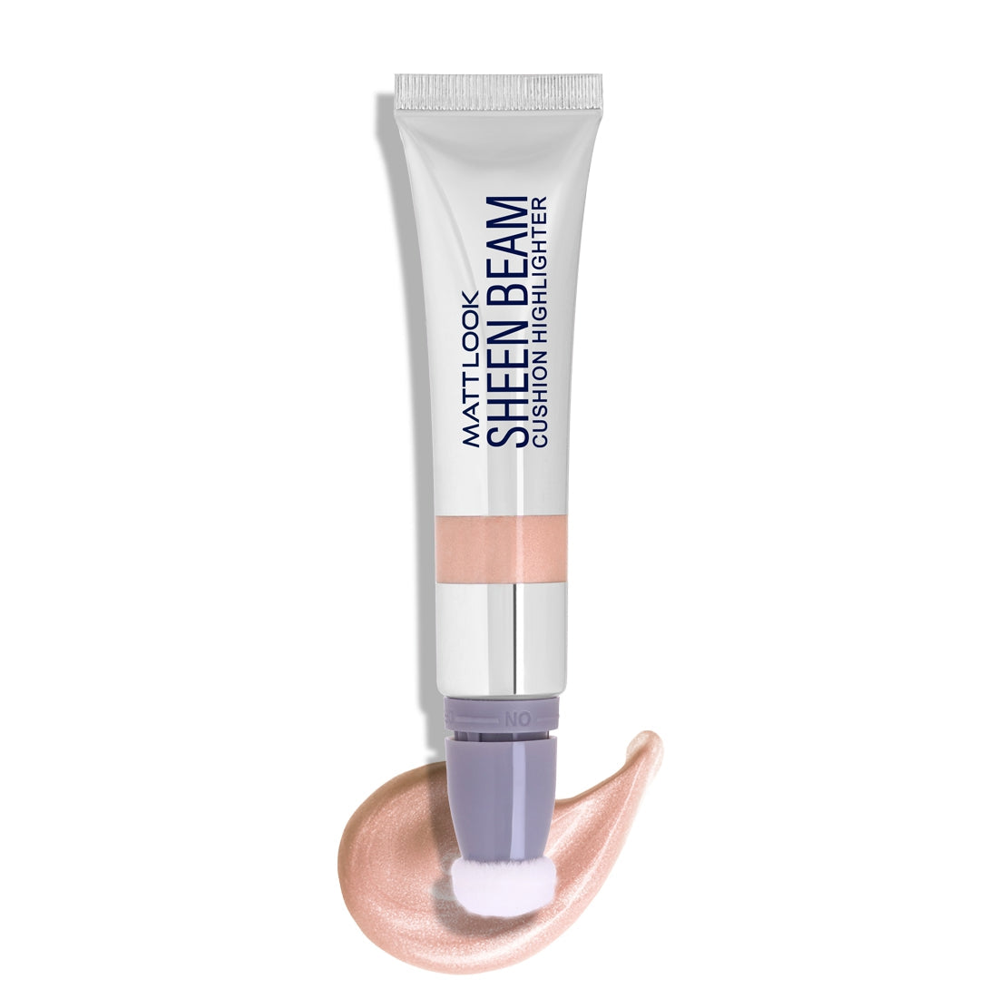 MATT LOOK Sheen Beam Cushion Highlighter, Rose Gold