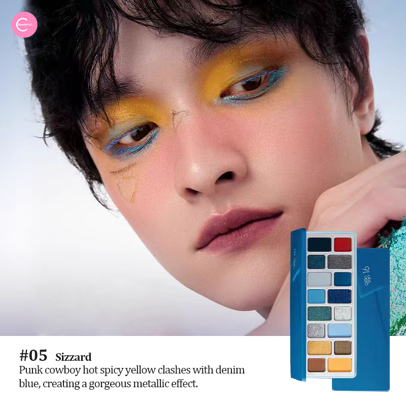 CHEERYEP (QIANYAN) 16-Color Natural Star Eye Shadow Palette