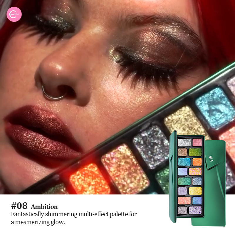 CHEERYEP (QIANYAN) 16-Color Natural Star Eye Shadow Palette