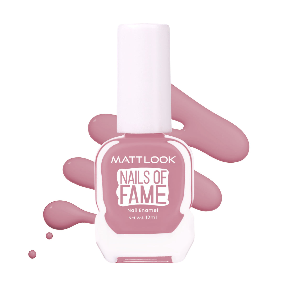 MATTLOOK Nails of Fame Nail Enamel - 100% Vegan with Super High Gloss