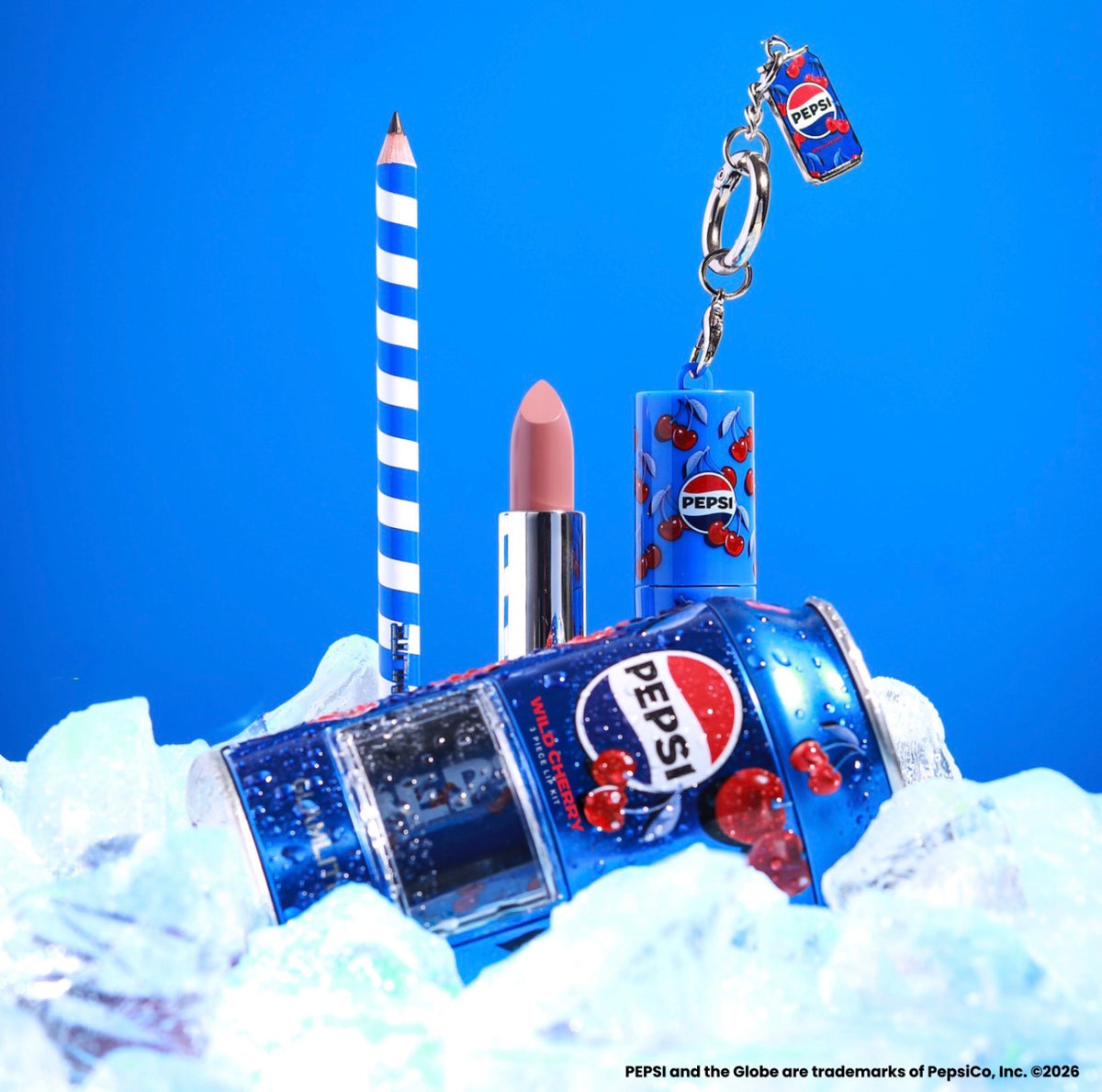Pepsi x Glamlite "Wild Cherry" Lip Kit