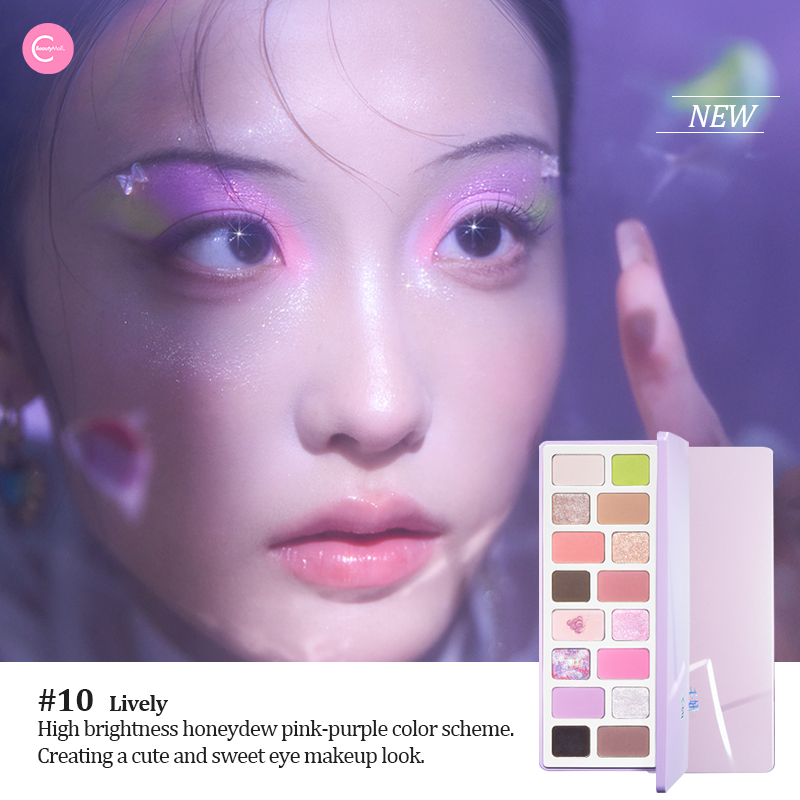 CHEERYEP (QIANYAN) 16-Color Natural Star Eye Shadow Palette