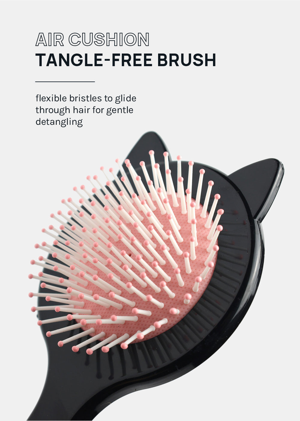 a2o Lab Purrfect Paddle Hair Brush