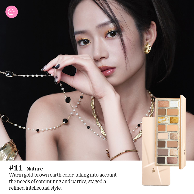 CHEERYEP (QIANYAN) 16-Color Natural Star Eye Shadow Palette