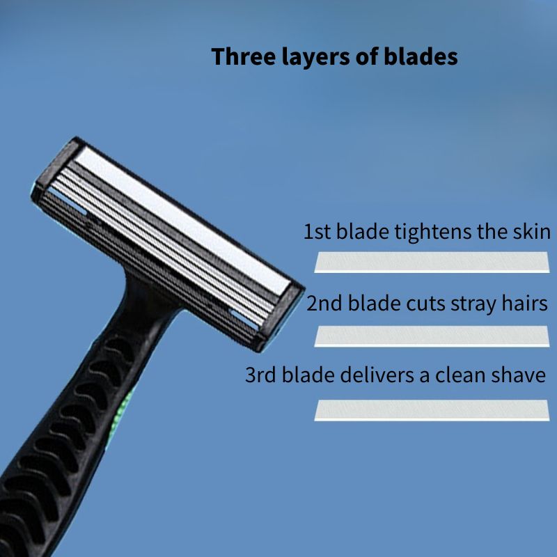 Professional Men's 3-Blade Razor (4 pcs)