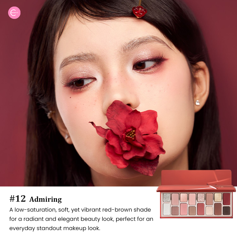 CHEERYEP (QIANYAN) 16-Color Natural Star Eye Shadow Palette
