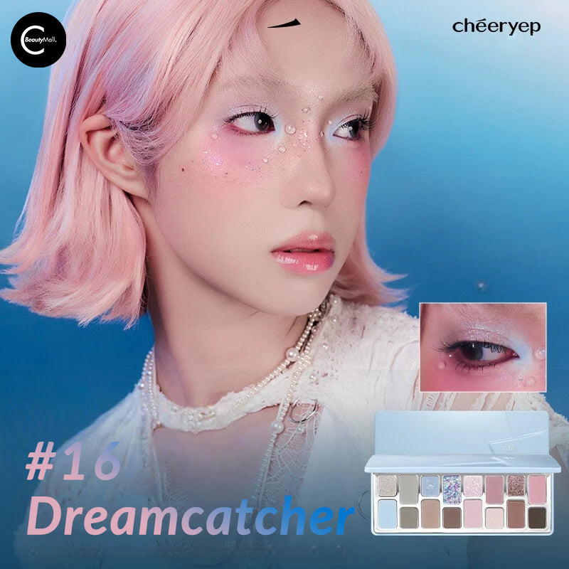 CHEERYEP (QIANYAN) 16-Color Natural Star Eye Shadow Palette