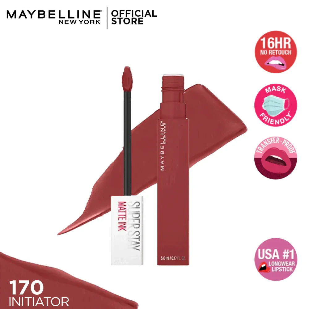 Maybelline New York Super Stay Matte Ink® Bold Long-Lasting Liquid Lipstick 5ml