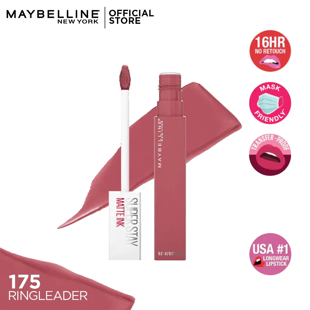 Maybelline New York Super Stay Matte Ink® Bold Long-Lasting Liquid Lipstick 5ml