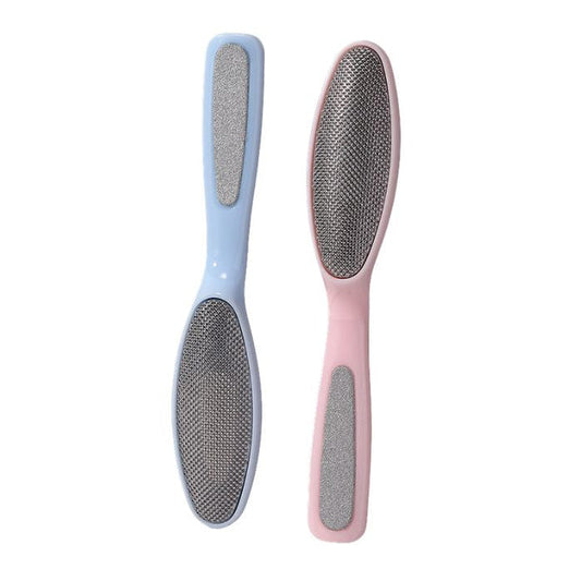Dual-Action Foot File | Stainless Steel Pedicure Rasp for Smooth Heels