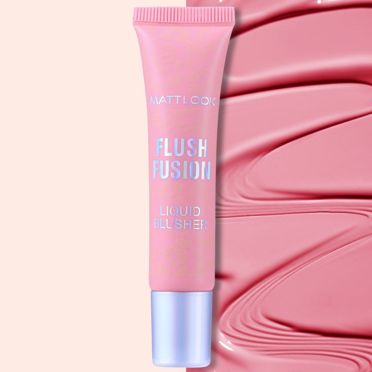 MATT LOOK Flush Fusion Liquid Blusher for Cheeks
