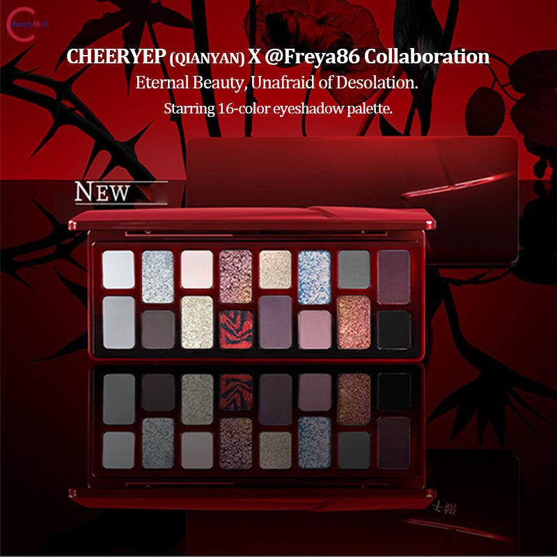 CHEERYEP (QIANYAN) 16-Color Natural Star Eye Shadow Palette