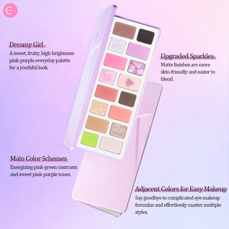 CHEERYEP (QIANYAN) 16-Color Natural Star Eye Shadow Palette