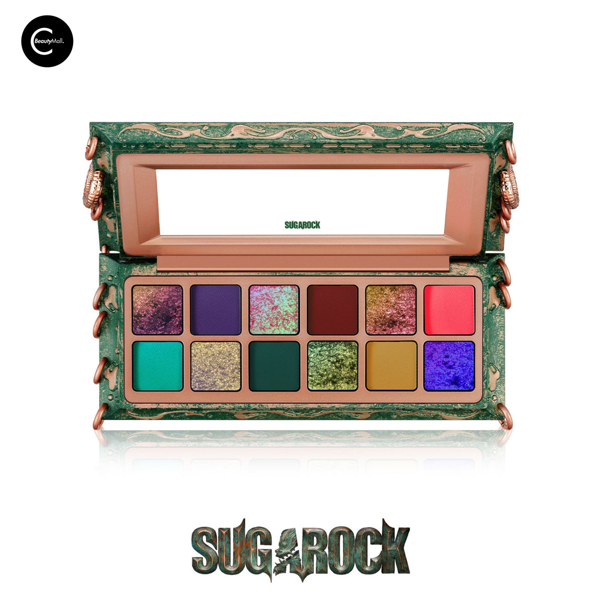 Sugarock Imprint Series 12-Color Eyeshadow Palette - #Epic Edge