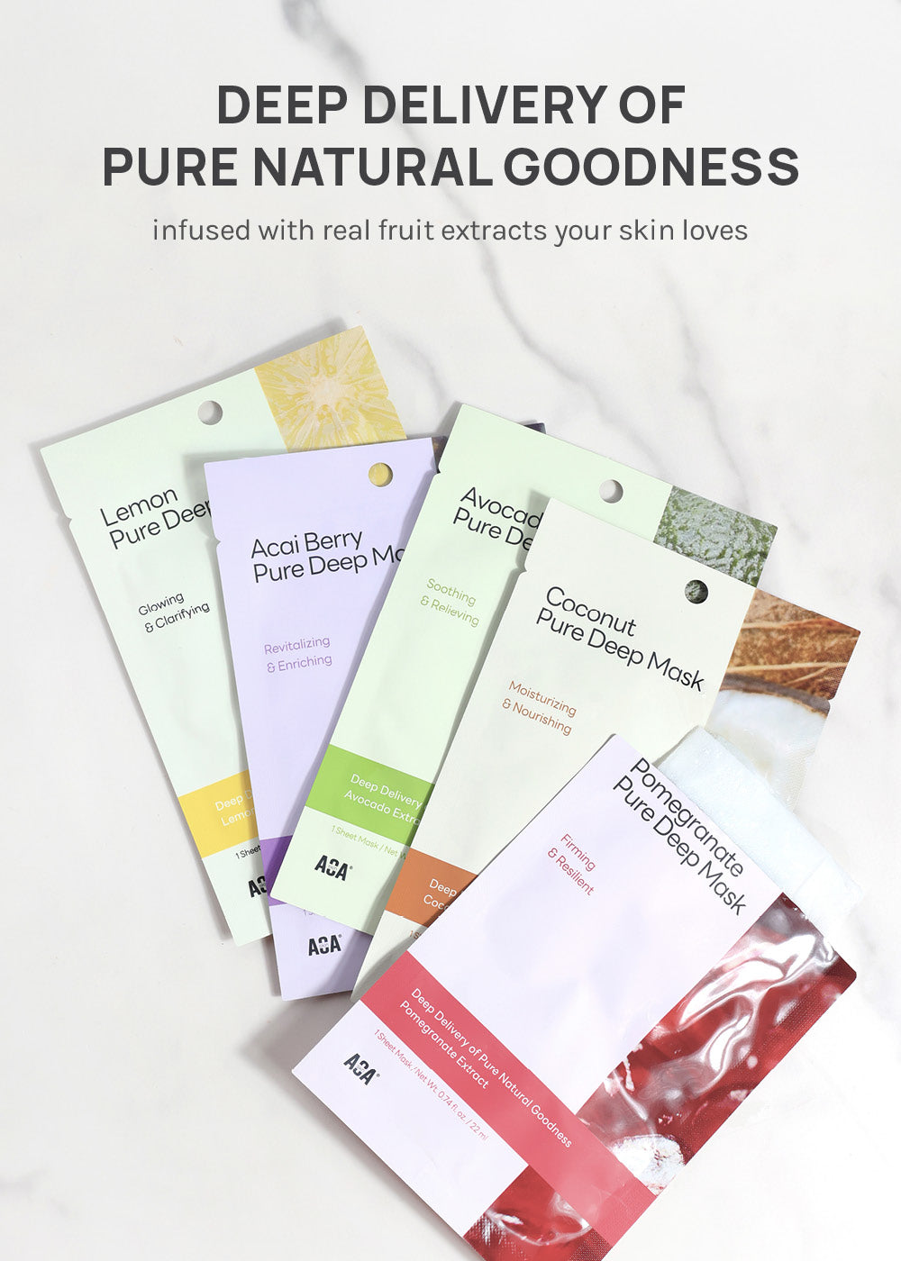 AOA Skin Coconut Pure Deep Sheet Mask