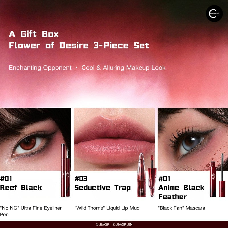 Little Ondine × Junji Ito "Tomie" Limited Edition Makeup Collection