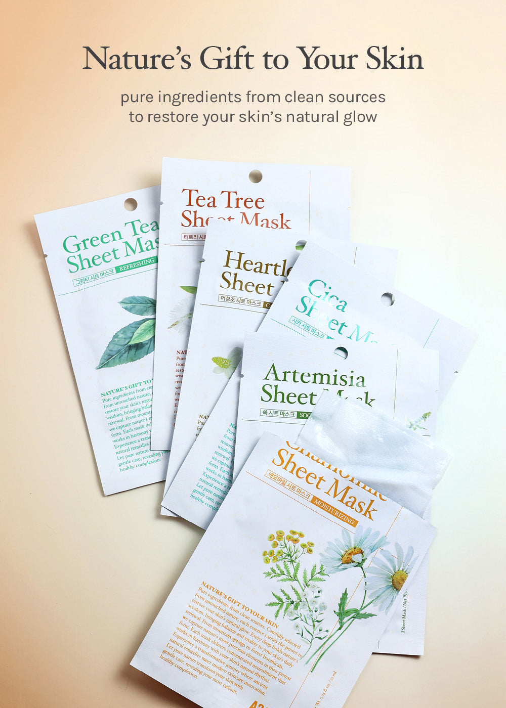AOA Skin Nature's Gift Tea Tree Sheet Mask