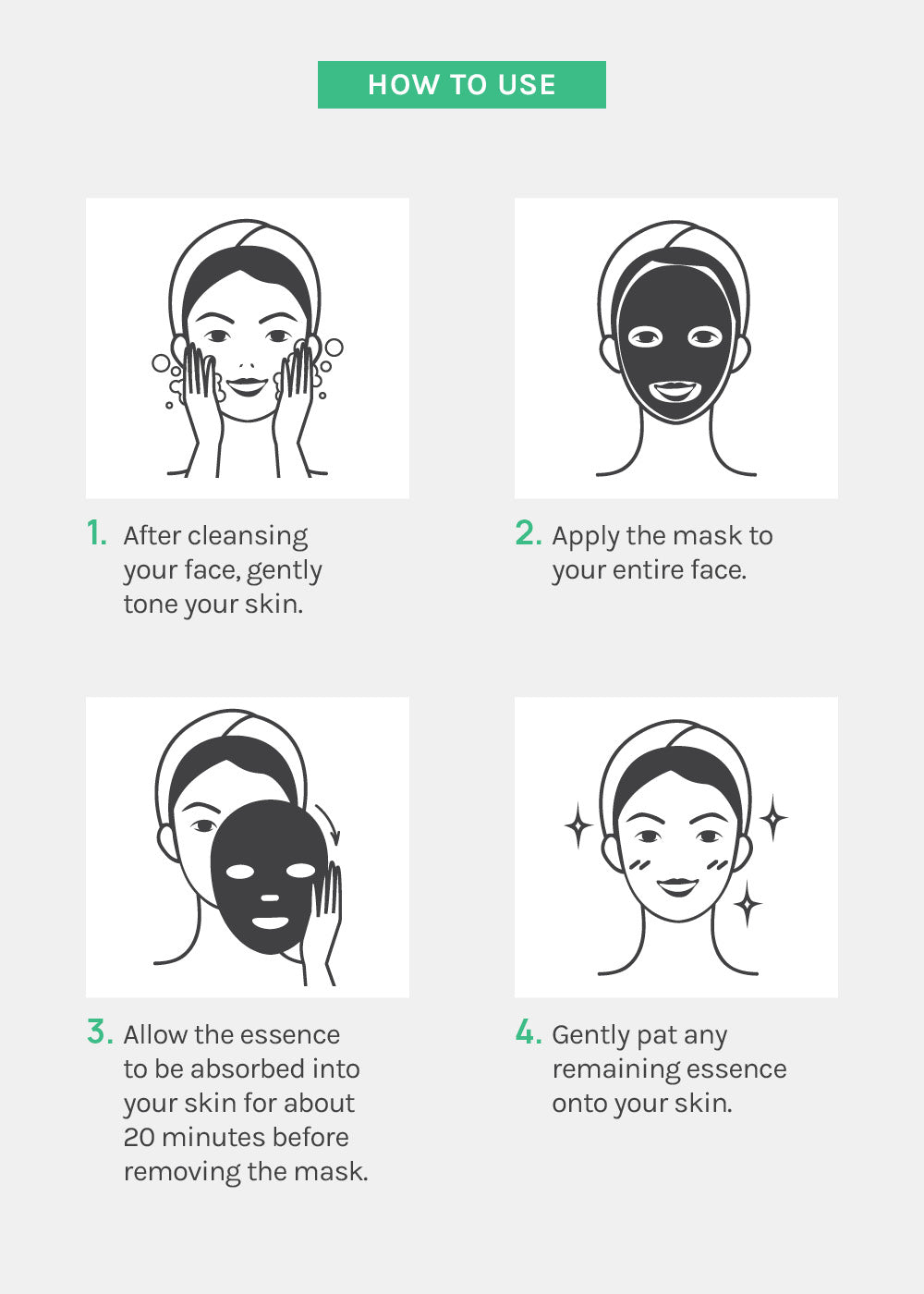 AOA Skin Nature's Gift Green Tea Sheet Mask
