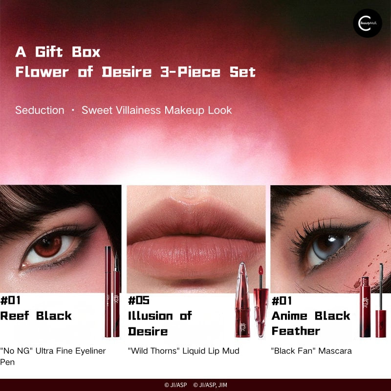 Little Ondine × Junji Ito "Tomie" Limited Edition Makeup Collection