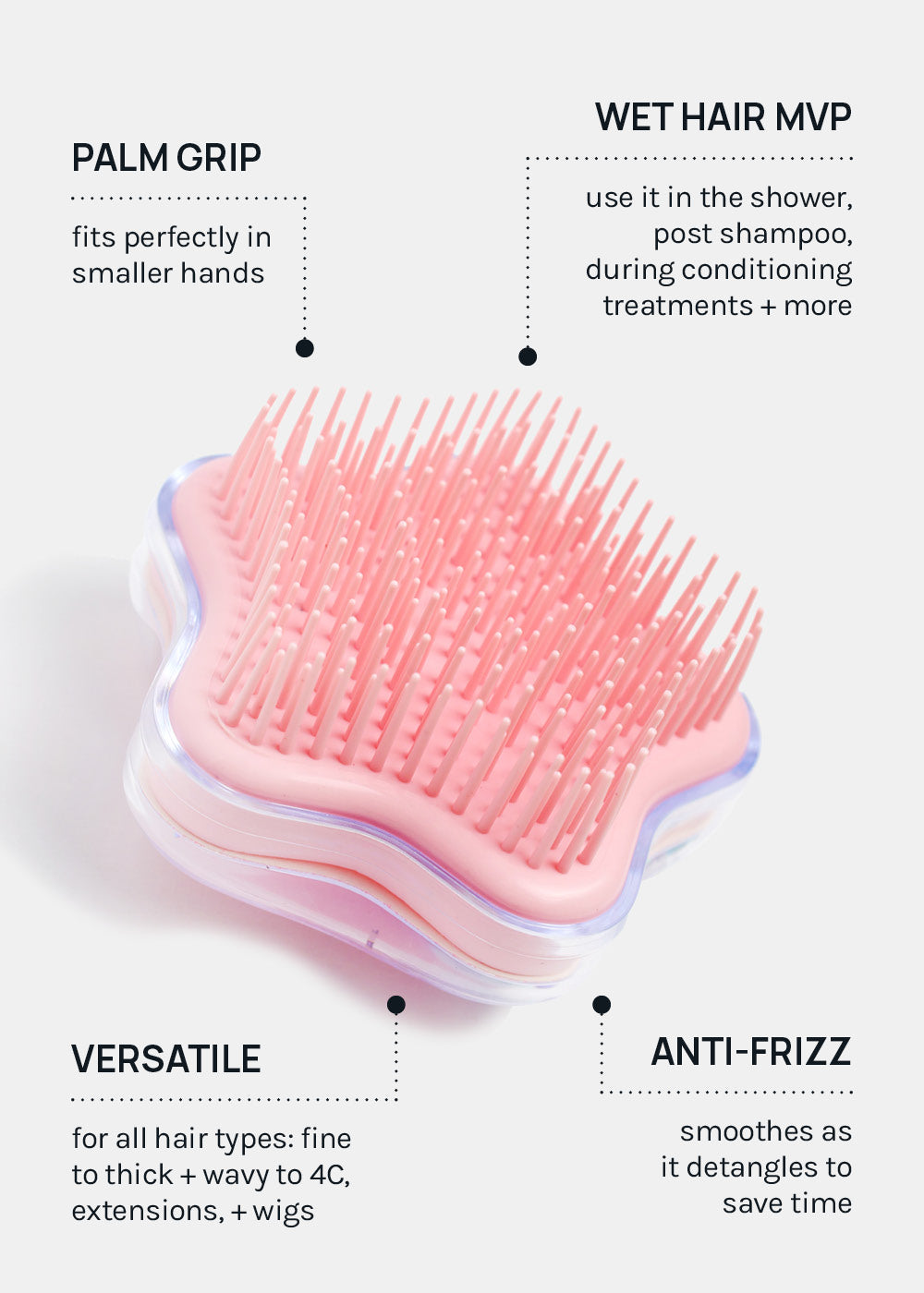 AOA Dream Star Palm Brush
