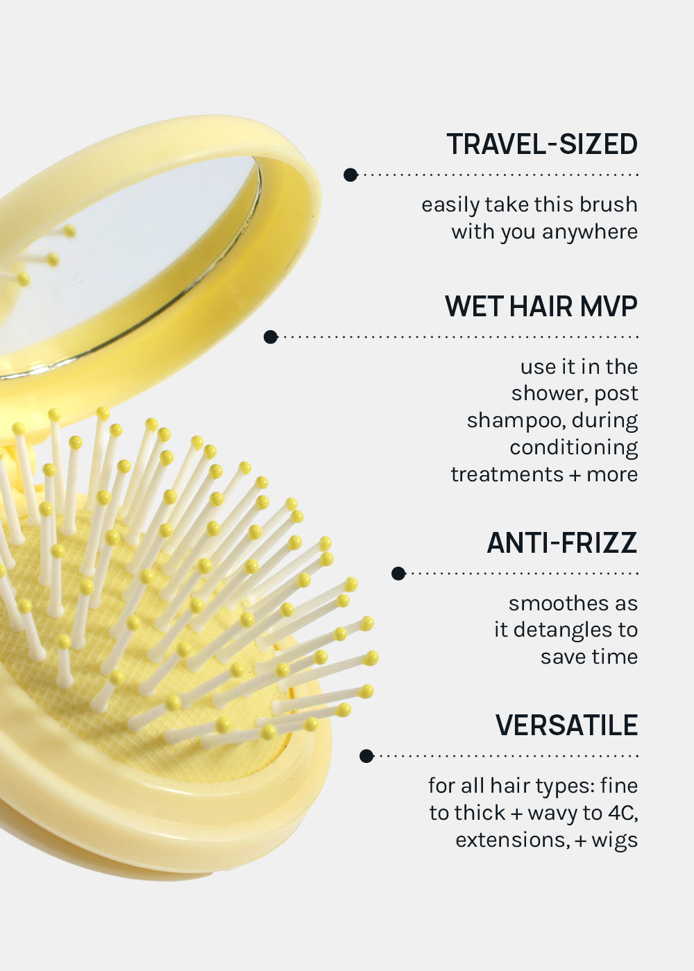 AOA Pocket Pop Hair Brush
