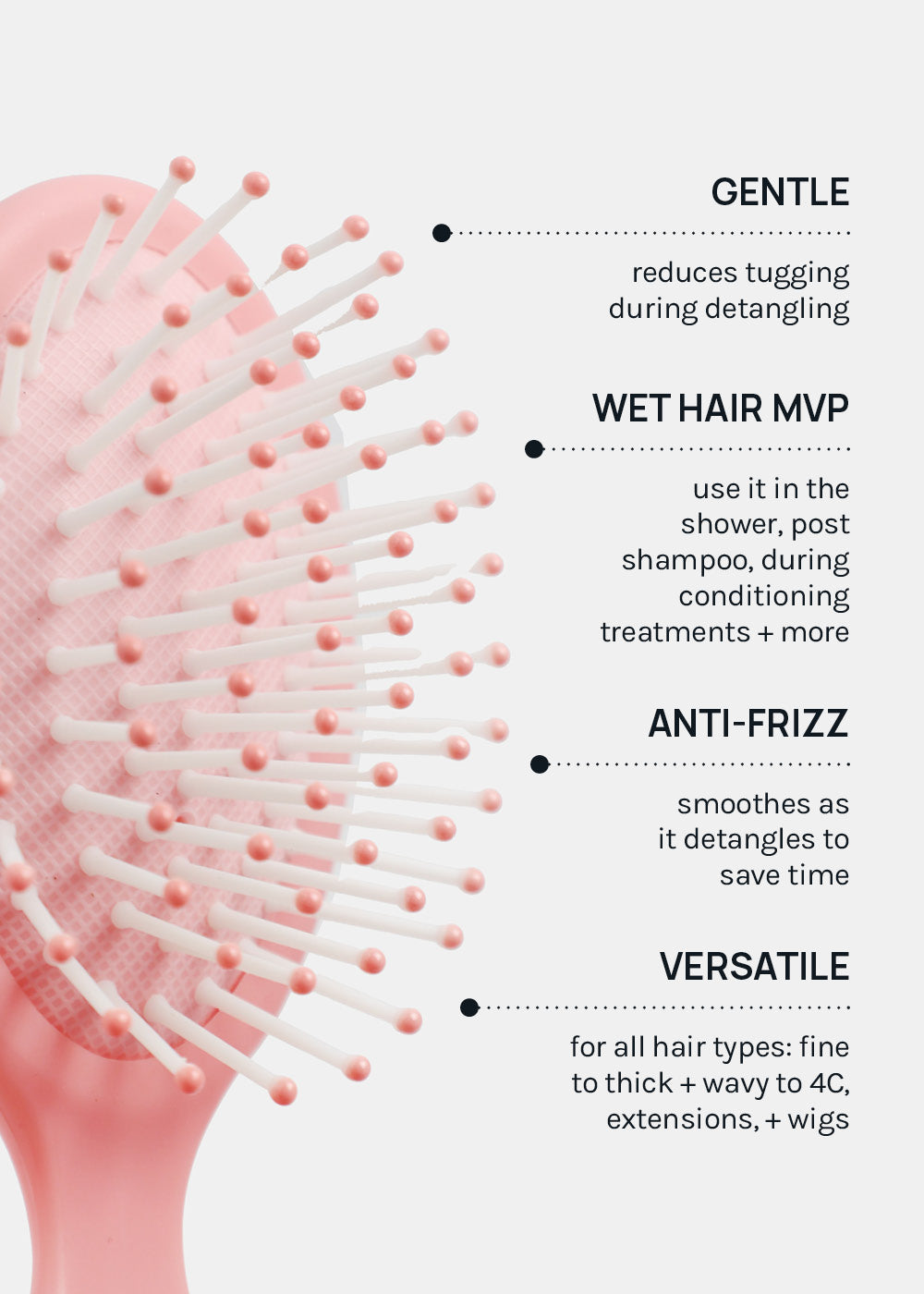 AOA Sweet Bow Hair Brush
