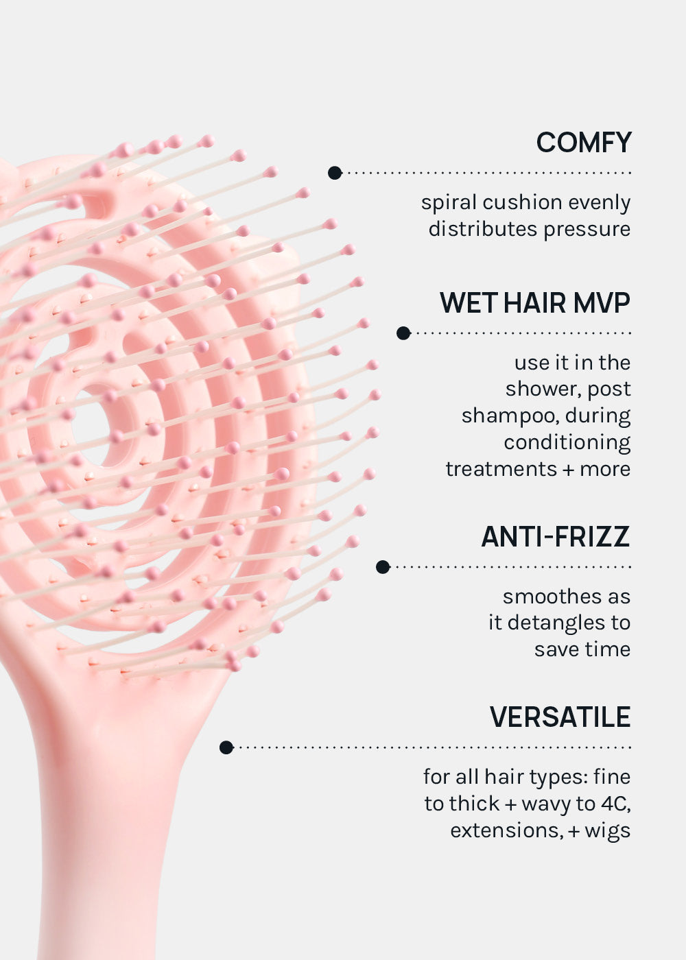 AOA Spiral Flow Hair Brush