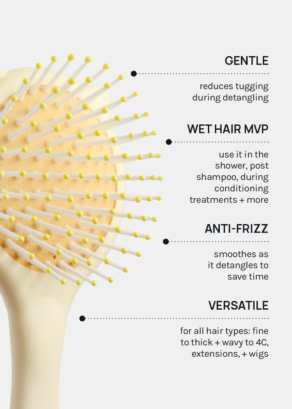 AOA Soft Paw Hair Brush