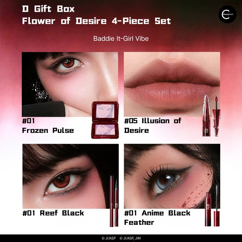 Little Ondine × Junji Ito "Tomie" Limited Edition Makeup Collection