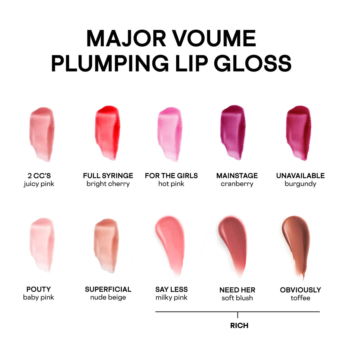 Major Volume Plumping Gloss