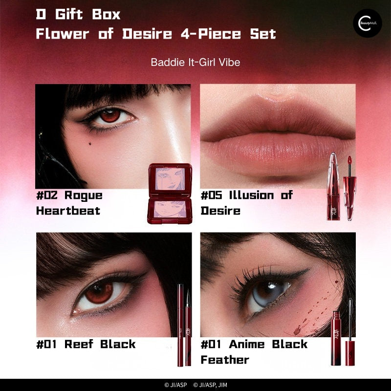 Little Ondine × Junji Ito "Tomie" Limited Edition Makeup Collection