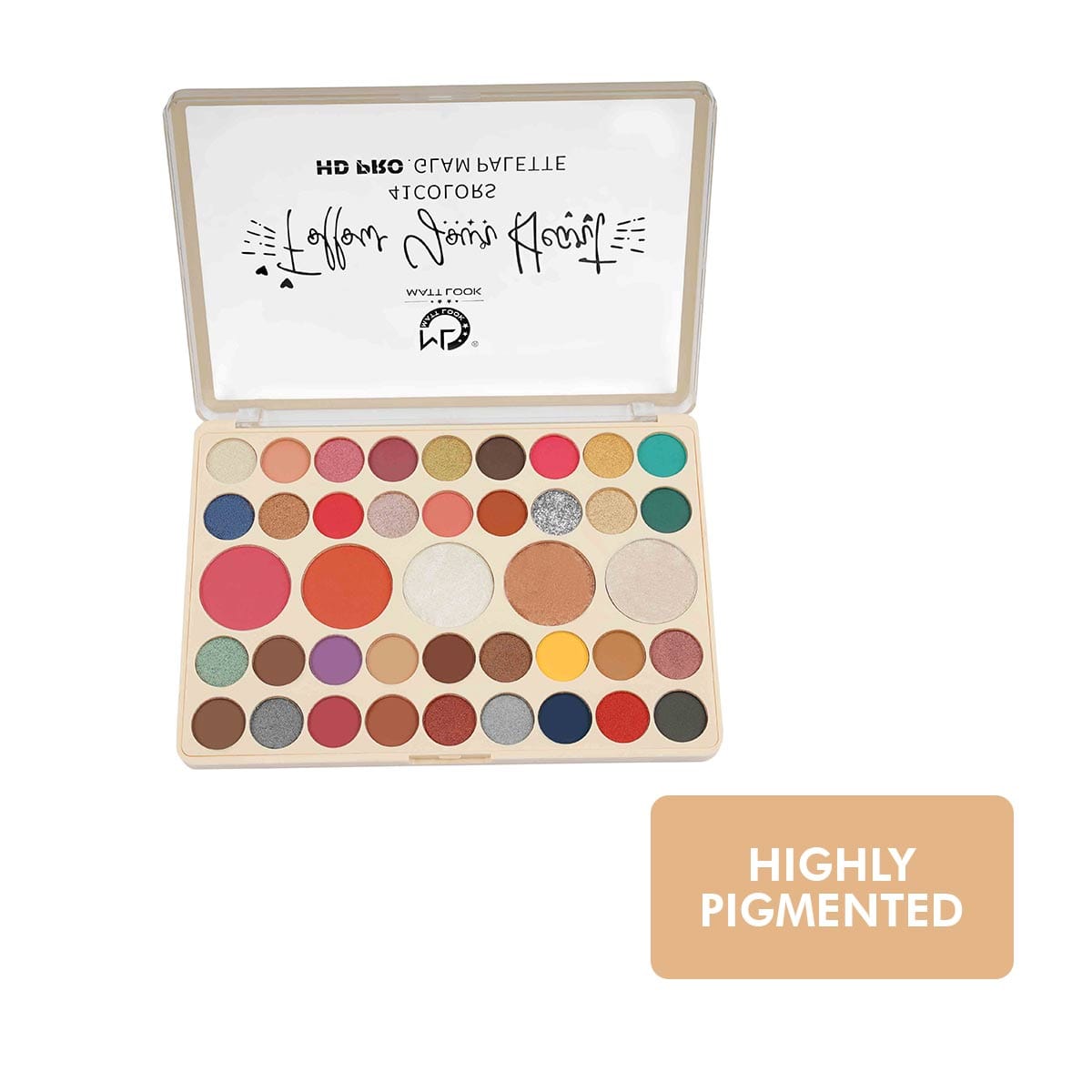 Mattlook 41 Colors HD Pro Glam Palette