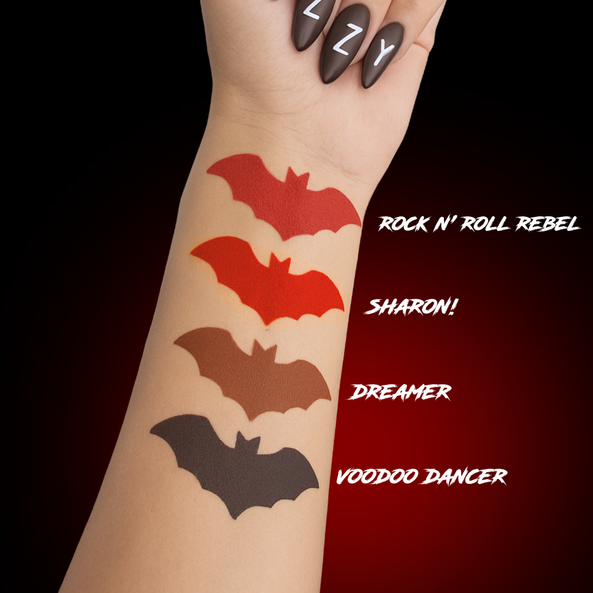 Ozzy Osbourne X Jolie Beauty © - Air Matte Liquid Lipstick - Voodoo Dancer