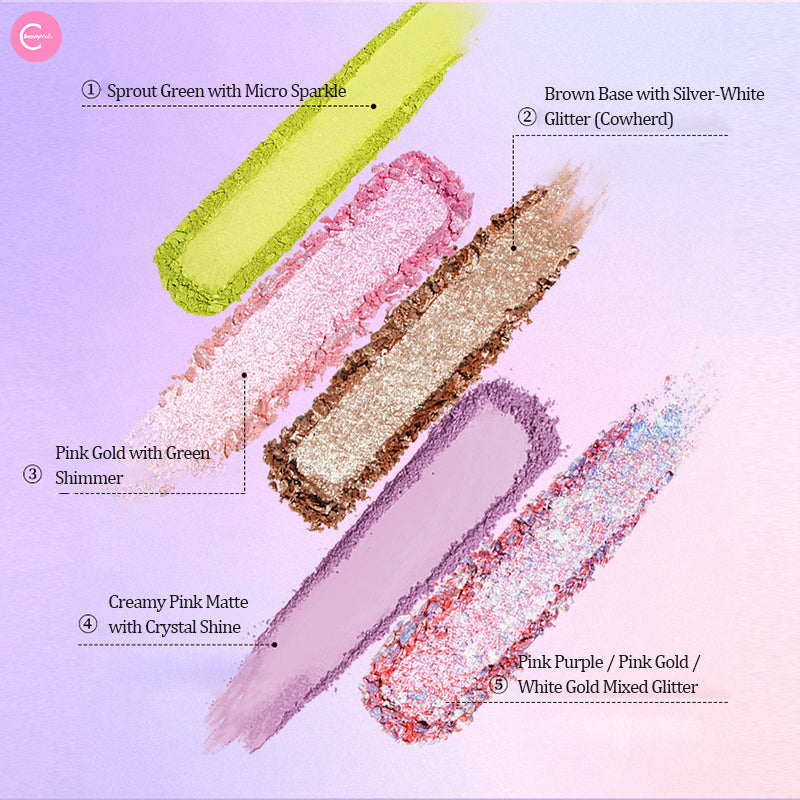 CHEERYEP (QIANYAN) 16-Color Natural Star Eye Shadow Palette