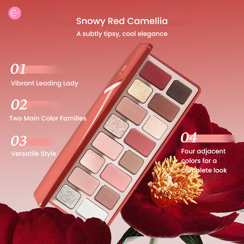 CHEERYEP (QIANYAN) 16-Color Natural Star Eye Shadow Palette